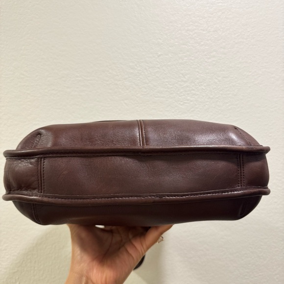 Vintage Coach Mahogany Ergo Flap Large 9029 - Picture 6 of 11